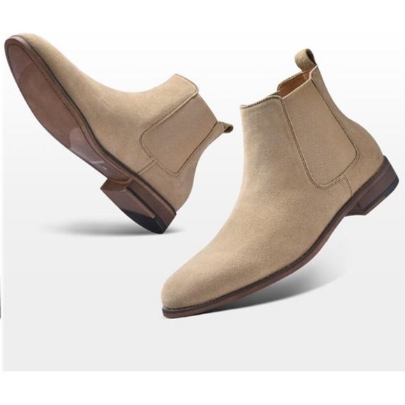 Men\'s Chelsea Boots, Casual Boots Beige main image 5